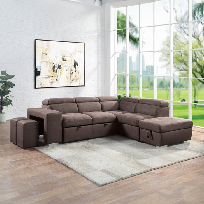 ACME Acoose Sectional Sofa W/Sleeper