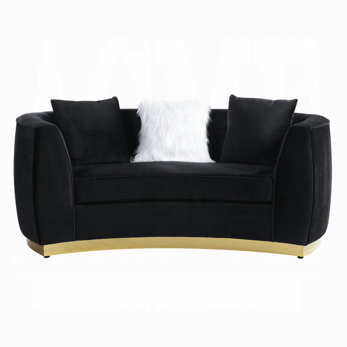 ACME Achelle Loveseat W/3 Pillows