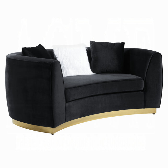 ACME Achelle Loveseat W/3 Pillows