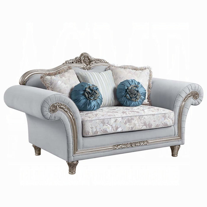 ACME Pelumi Loveseat W/5 Pillows