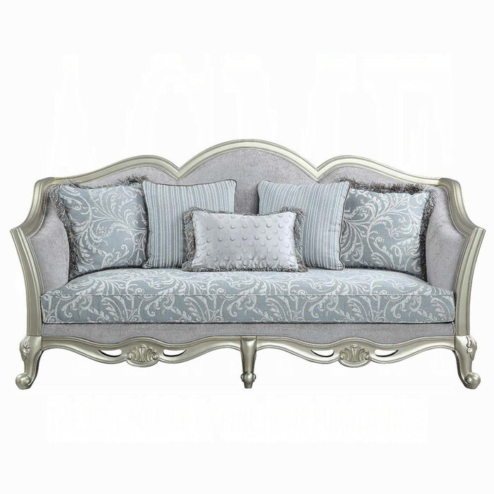 ACME Qunsia Sofa W/5 Pillows