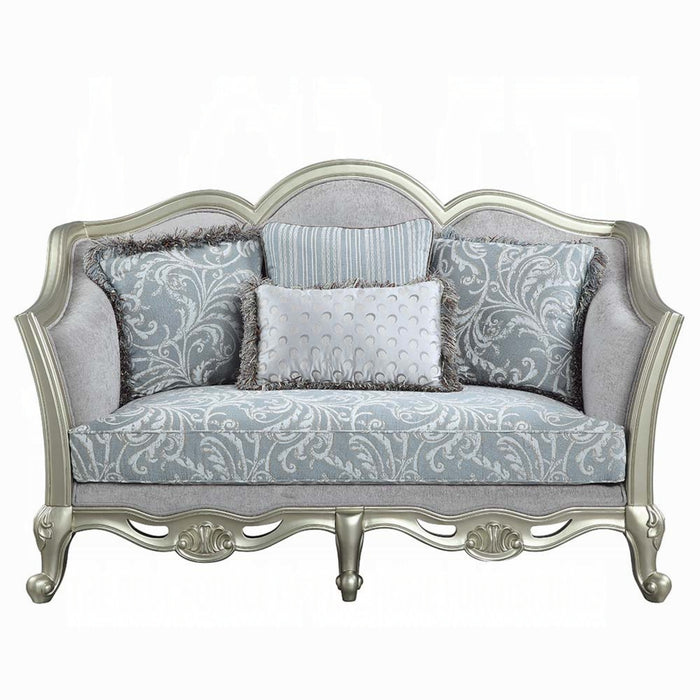 ACME Qunsia Loveseat W/4 Pillows