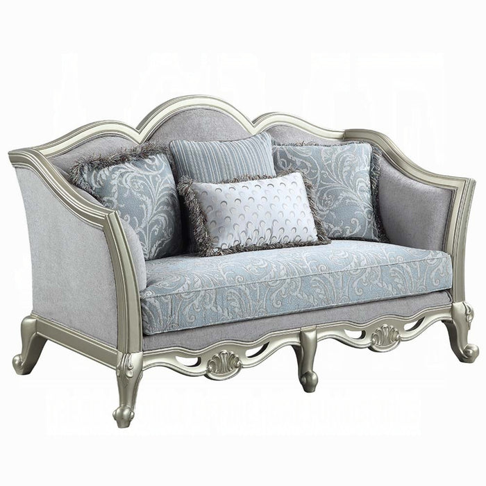 ACME Qunsia Loveseat W/4 Pillows