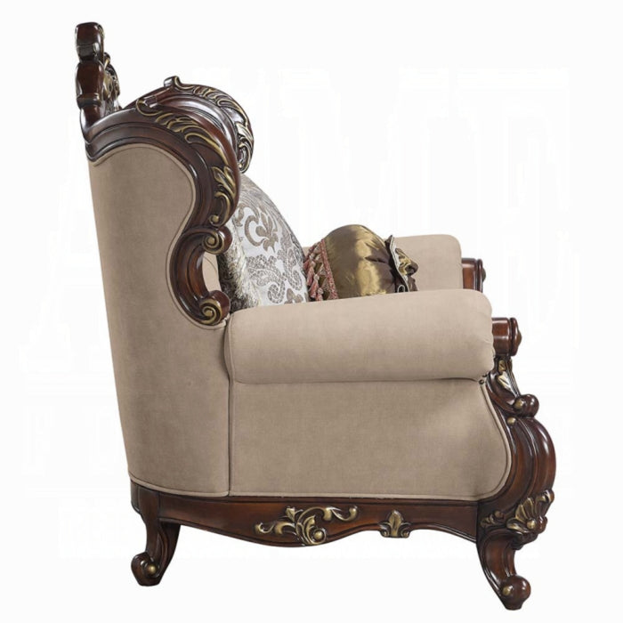 ACME Ragnar Chair W/2 Pillows