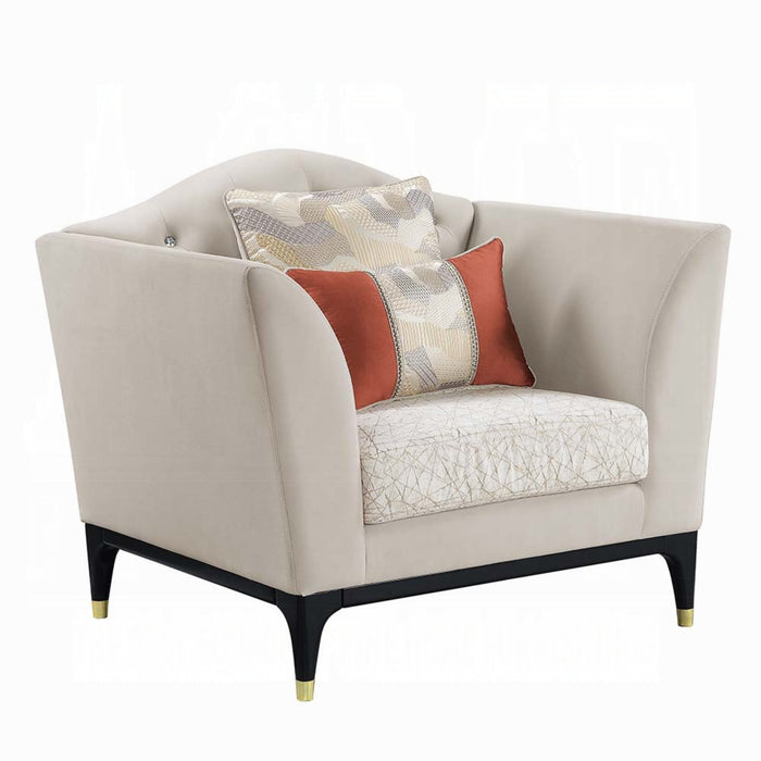 ACME Tayden Chair W/2 Pillows