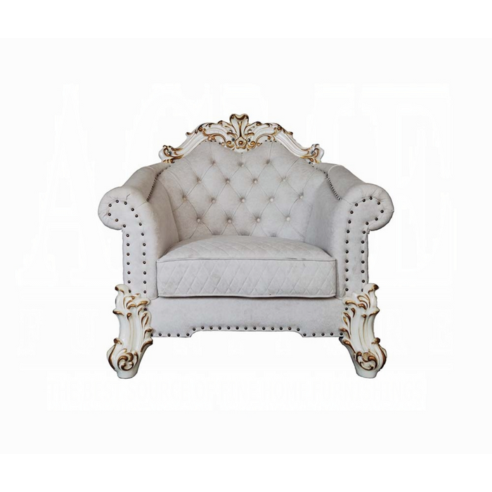 ACME Vendome II Chair W/2 Pillows