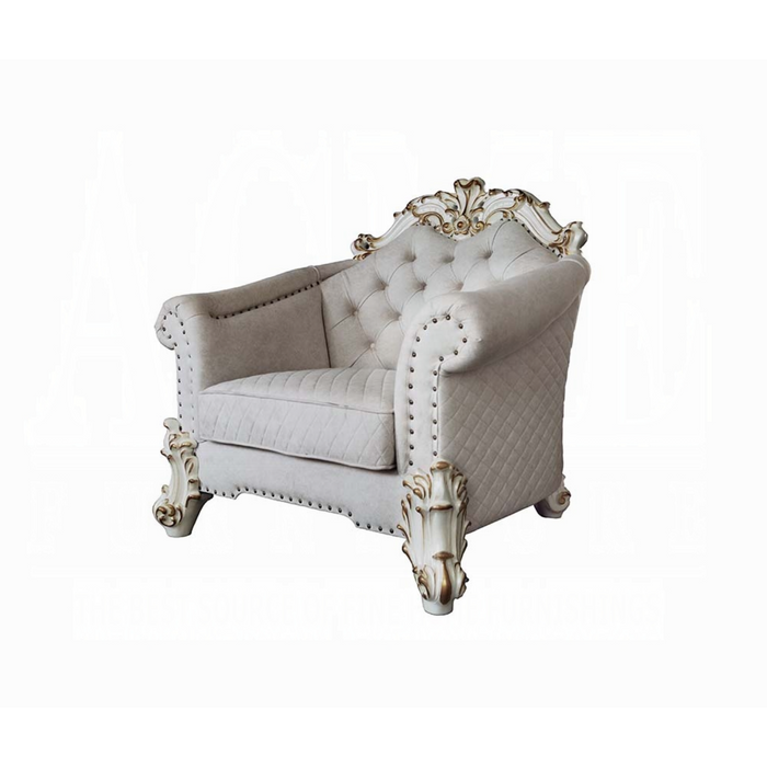 ACME Vendome II Chair W/2 Pillows