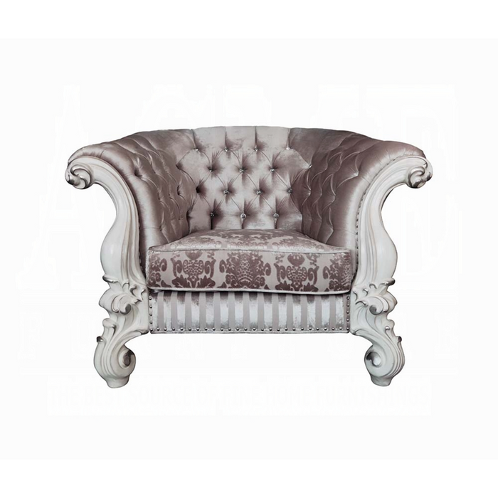 ACME Versailles Chair W/2 Pillows