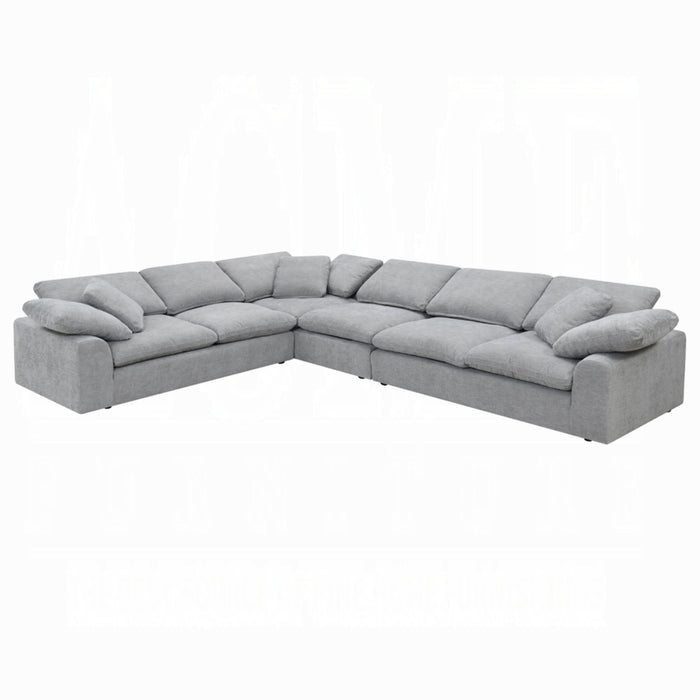 ACME Naveen Sectional Sofa W/6 Pillows