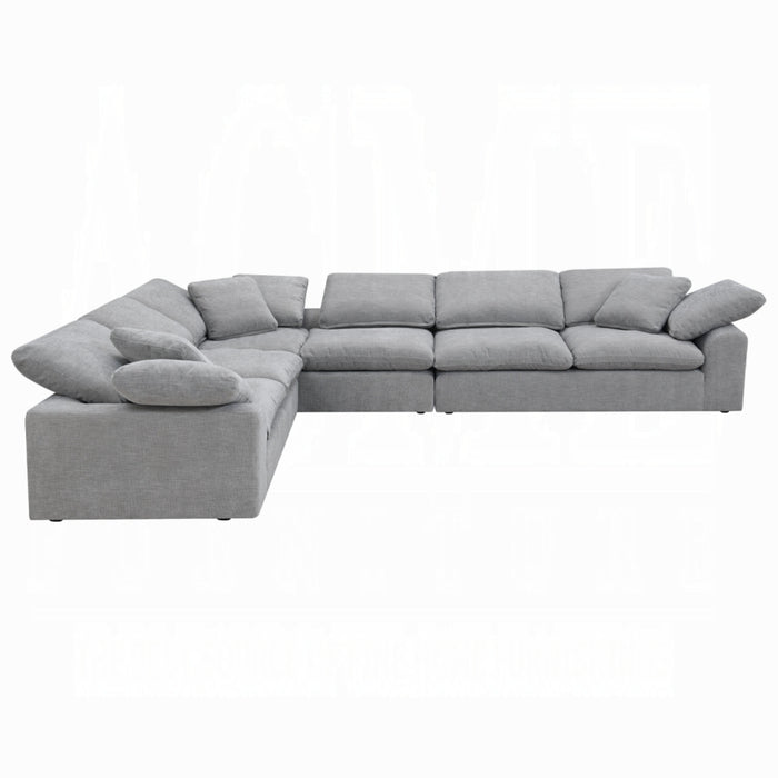 ACME Naveen Sectional Sofa W/6 Pillows