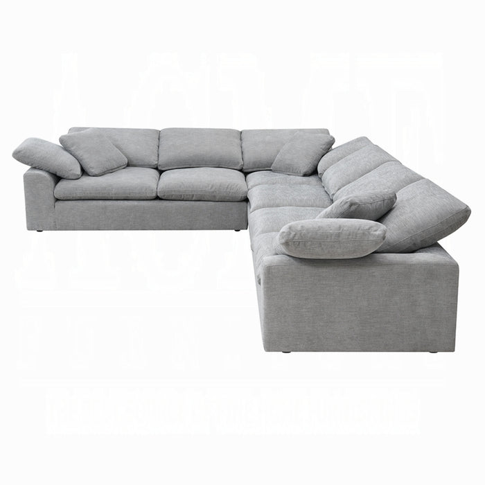 ACME Naveen Sectional Sofa W/6 Pillows