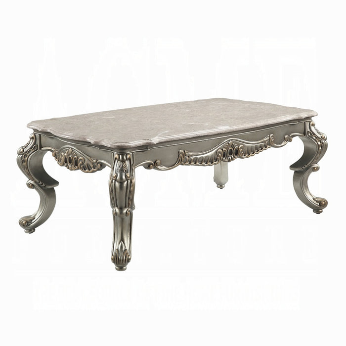 ACME Miliani Coffee Table W/Marble Top