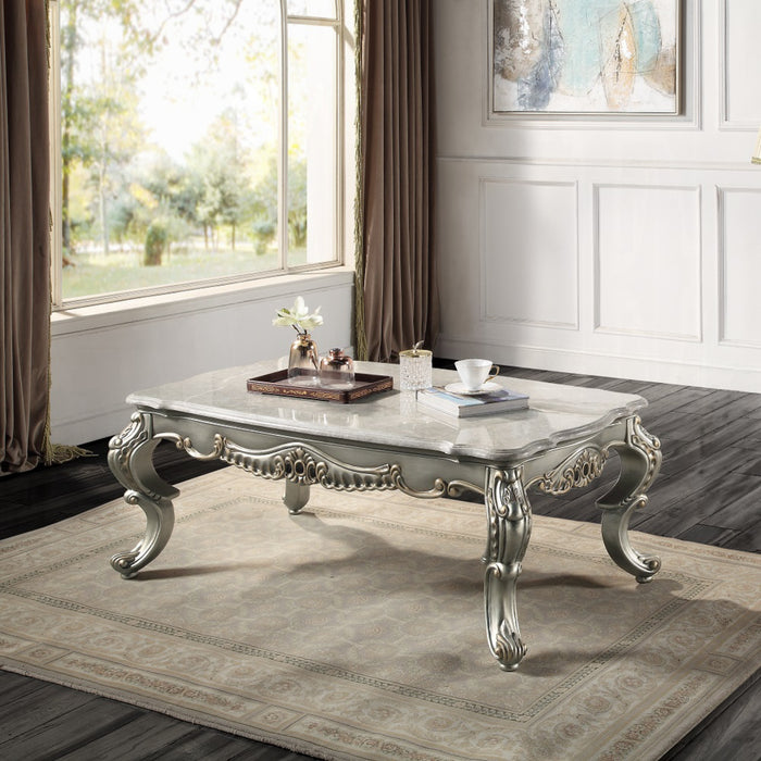 ACME Miliani Coffee Table W/Marble Top