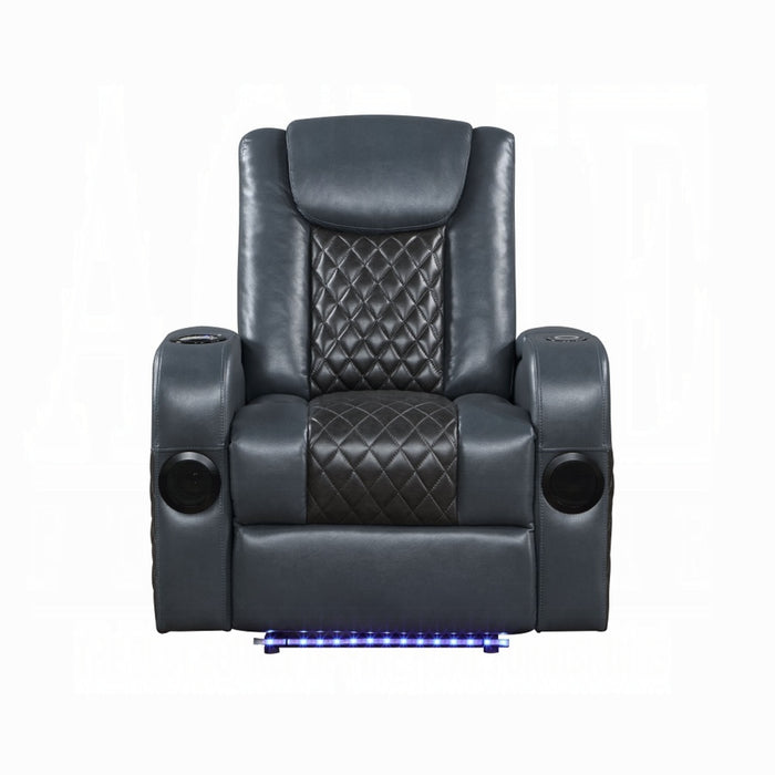 ACME Alair Power Motion Recliner W/Bluetooth, Wireless Charger & Cupholder