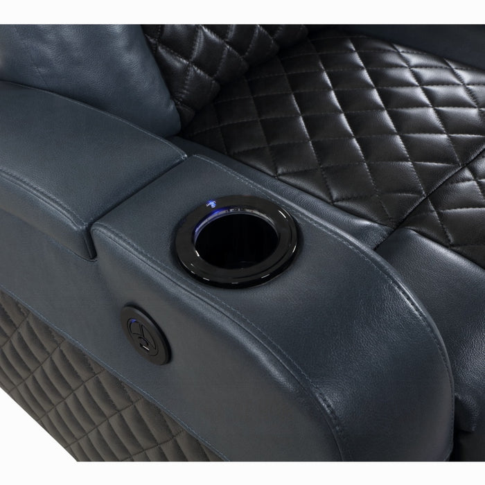 ACME Alair Power Motion Recliner W/Bluetooth, Wireless Charger & Cupholder
