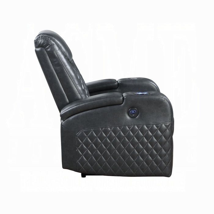 ACME Alair Power Motion Recliner W/Bluetooth, Wireless Charger & Cupholder