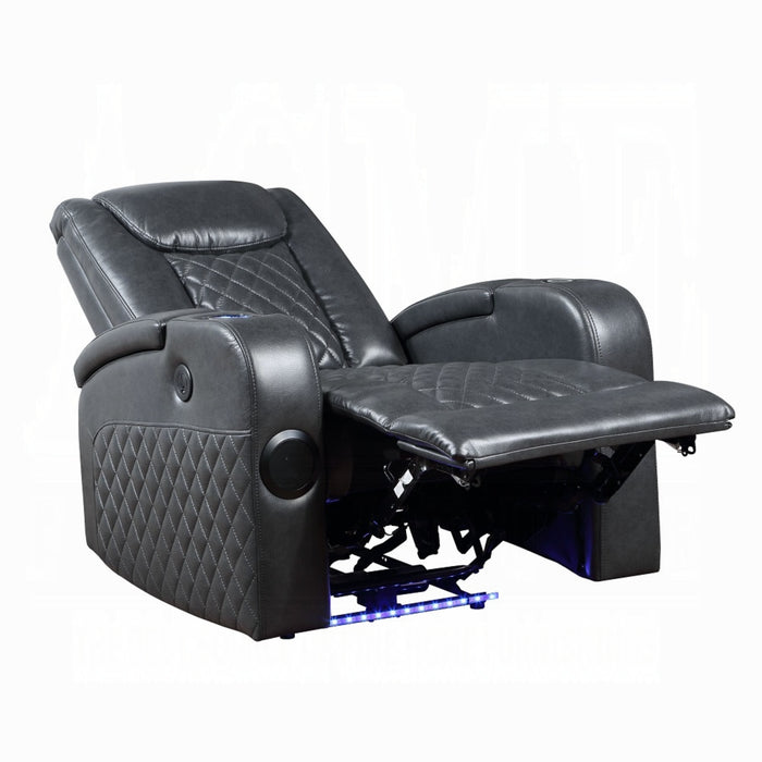 ACME Alair Power Motion Recliner W/Bluetooth, Wireless Charger & Cupholder