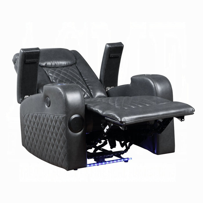 ACME Alair Power Motion Recliner W/Bluetooth, Wireless Charger & Cupholder