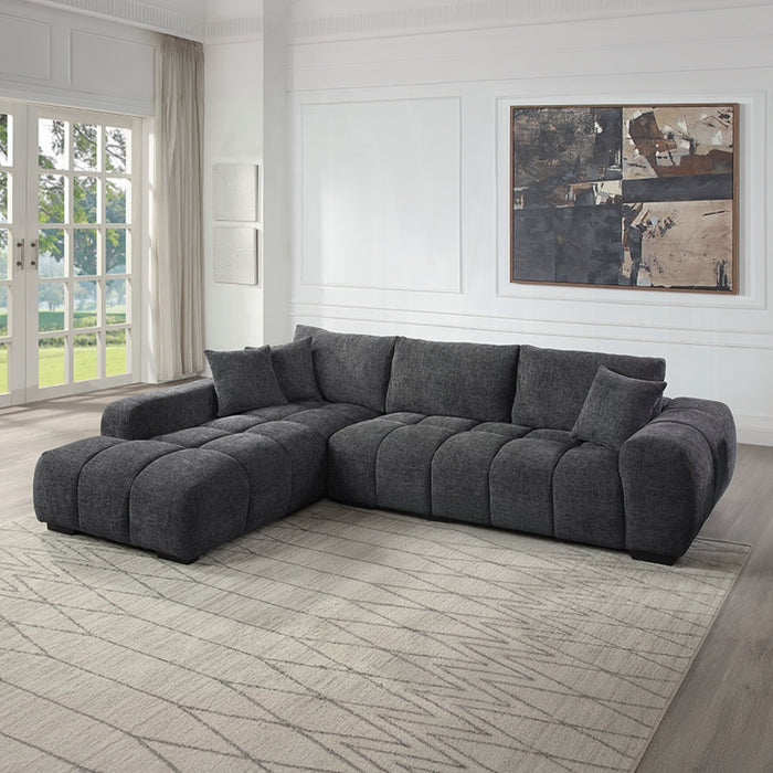 ACME Chosen Sectional Sofa w/3 Pillows