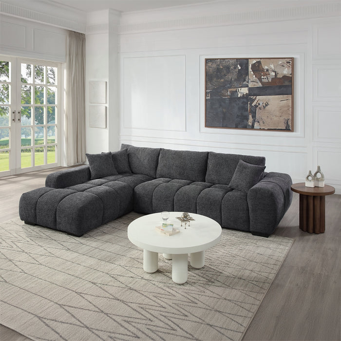 ACME Chosen Sectional Sofa w/3 Pillows