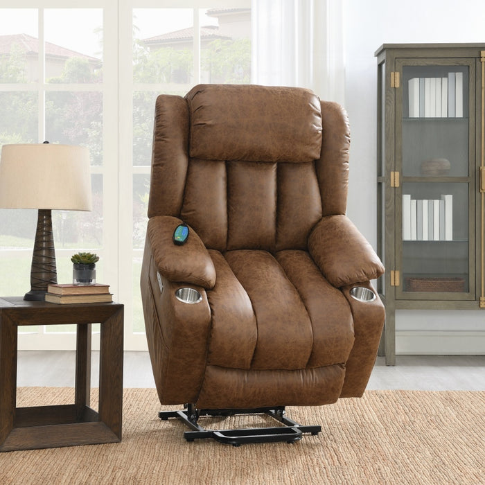 ACME Omarion Power Recliner W/Lift & Heating & Massage