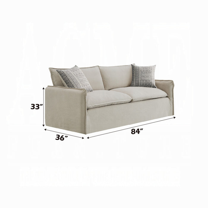 ACME Upendo Sofa W/2 Pillows