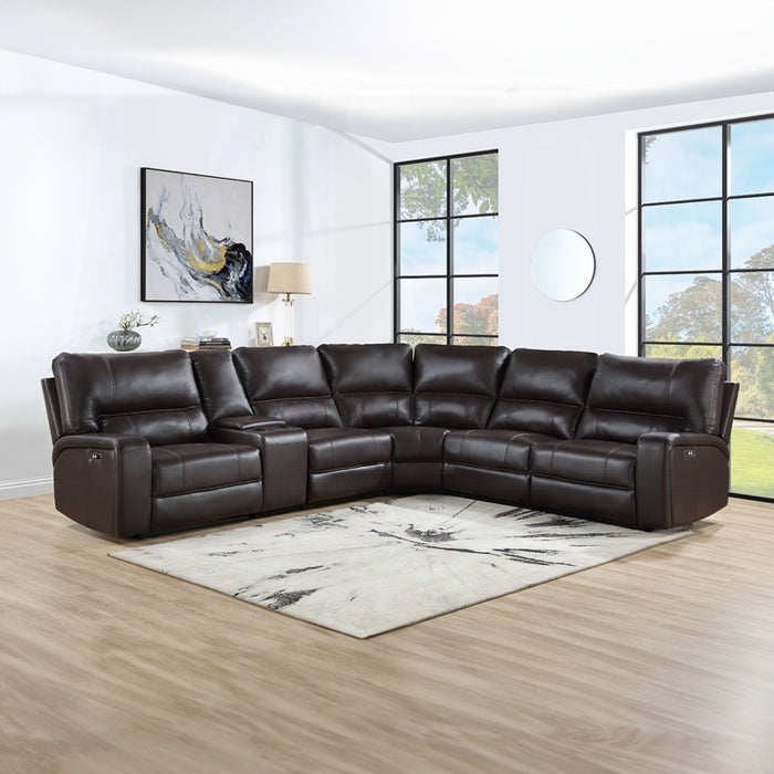 ACME Saul Power Motion Sectional Sofa