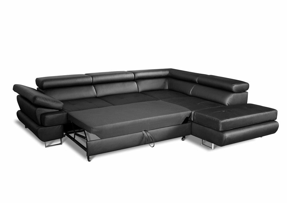 Maxima House LUTON Sectional Sleeper Sofa BEN047 - Bed & Sofa Hub